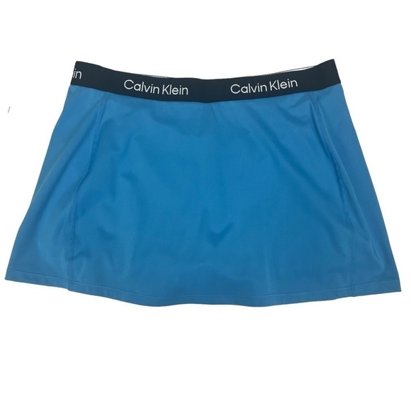 Calvin Klein Performance Women’s Athletic Skort Sz XL Multi Color 1.5” Elastic - Picture 2 of 8